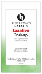 Laxative teabags